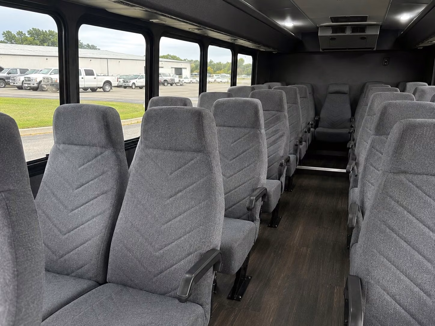 15 passenger minibus inside
