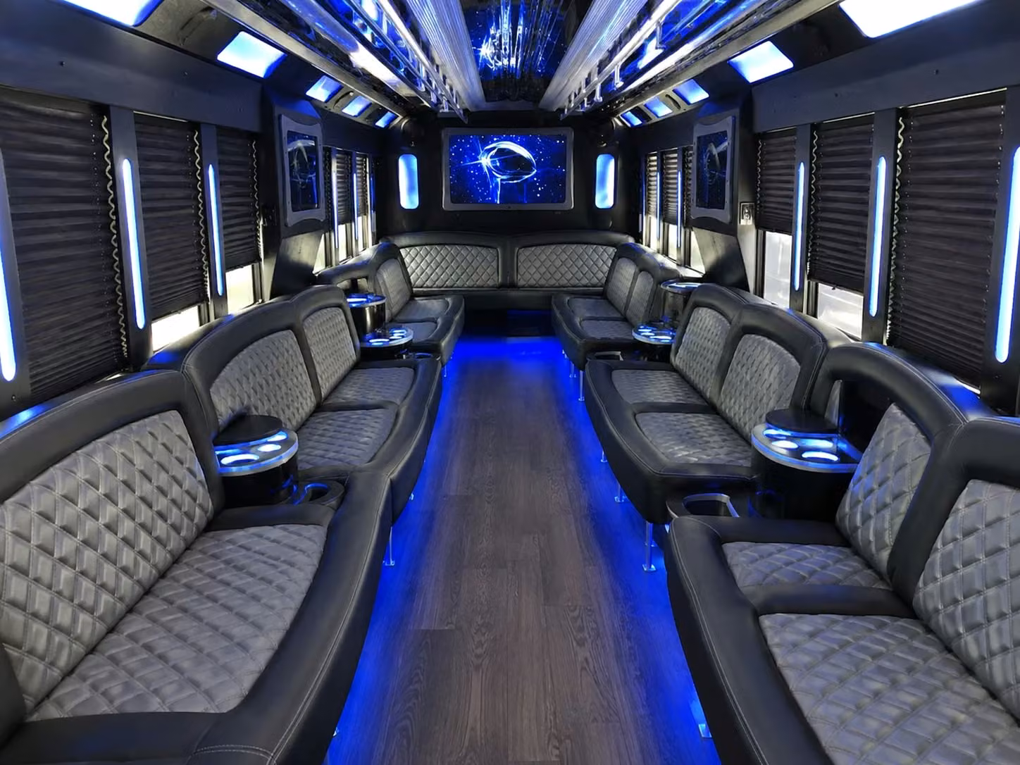 call to book a party bus to pier six pavilion or power plant live in baltimore