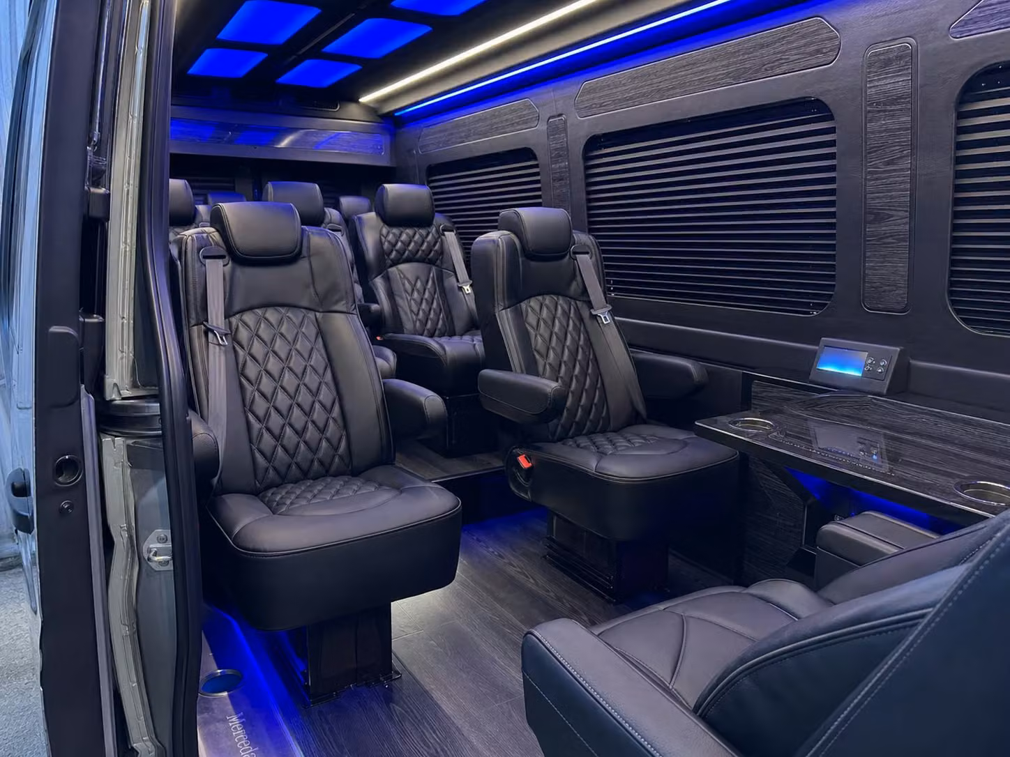 sprinter van transportation for groups and events across baltimore